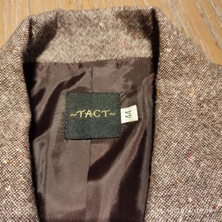 Tailleur donna tessuto puntinato grigio