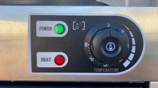 Crepera Profesional 3000W 40cm Acero Inox