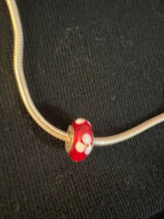 Colgante Pandora de Plata original mas abalorios