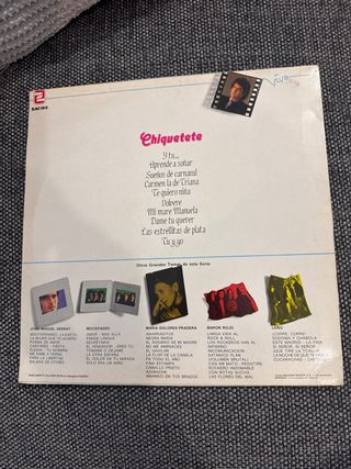 Disco Vinilo Chiquetete Grandes Temas