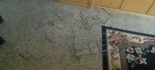 4 porta vasi fioriere uno dentro l'altro in ferro