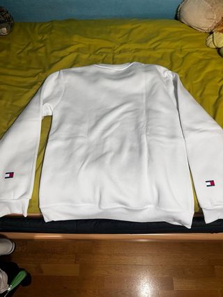 Sudadera Tommy Hilfiger Blanca Talla M