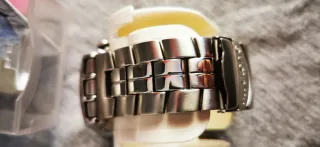 Reloj Swatch Cronógrafo Esfera Blanca