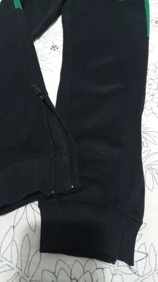 Chándal Puma Negro y Blanco