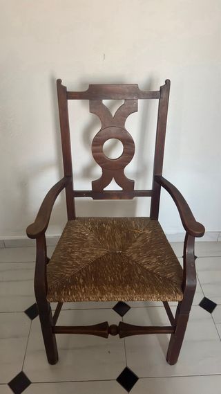 Conjunto Muebles Comedor Antiguo de Madera