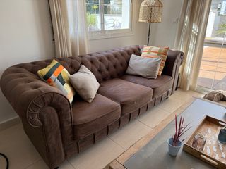 Sofá Chester Marrón