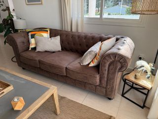 Sofá Chester Marrón