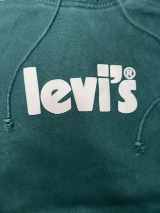 Sudadera Hoddie Classic Retro Y2K LEVIS verde XS