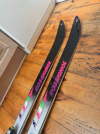 Esquís Rossignol S45 Turn + Fijaciones Salomon