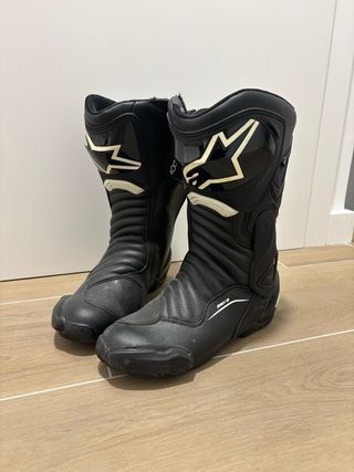 Mono de cuero Alpinestars 2 + Botas Alpinestars