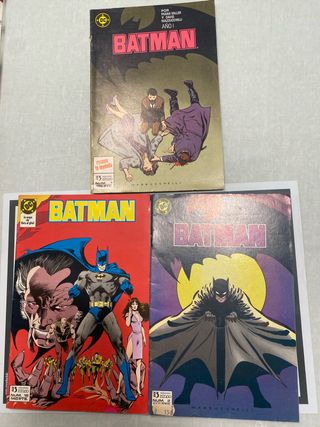 14 cómics de colección antiguos Batman