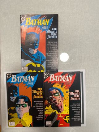 14 cómics de colección antiguos Batman