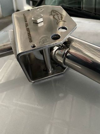 Cañero de combate de acero inoxidable