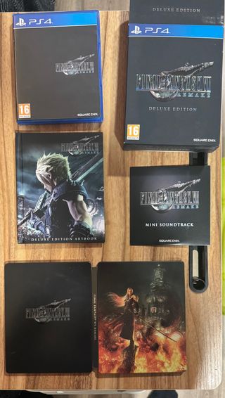 Final Fantasy VII Remake Deluxe PS4