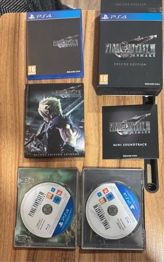 Final Fantasy VII Remake Deluxe PS4