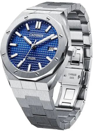 Reloj Cadisen Azul y Plateado