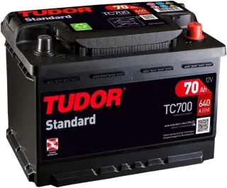 Batería Tudor 70 Ah TC700 640A