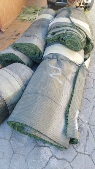 Césped artificial reciclado