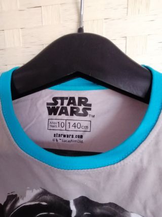 Camiseta Star Wars Darth Vader 10 años