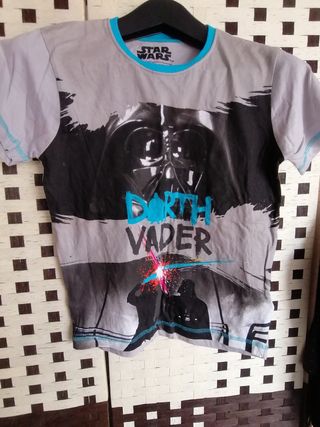 Camiseta Star Wars Darth Vader 10 años
