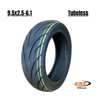 Neumático 9,5×2,5-6,1 Tubeless [CST]