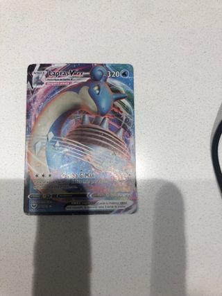 Carta Pokémon Lapras VMAX Gigantamax