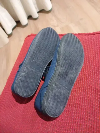 Alpargatas niño azul marino T 32