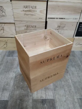 2 Cajas de Madera Grandes Suprema