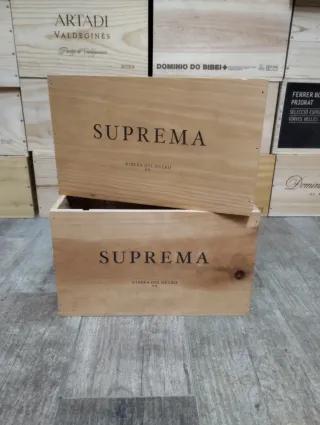 2 Cajas de Madera Grandes Suprema