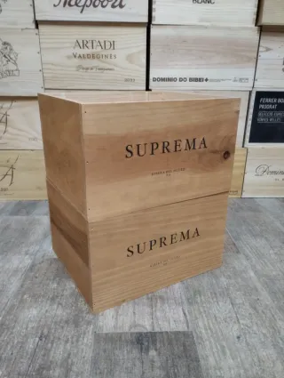 2 Cajas de Madera Grandes Suprema