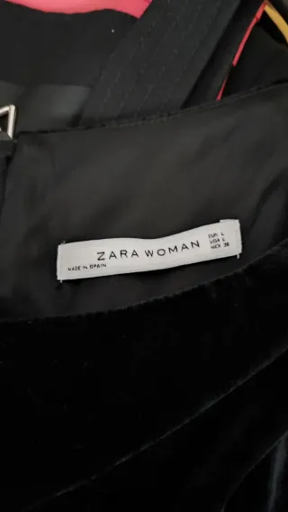 Abito elegante nero Zara taglia L