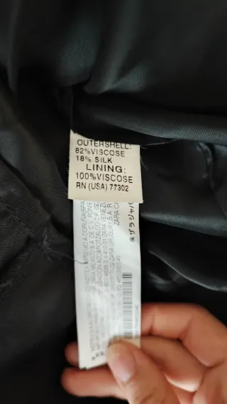 Abito elegante nero Zara taglia L