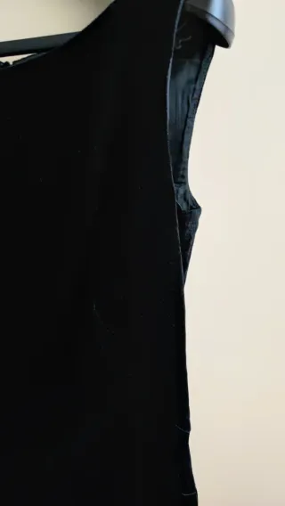 Abito elegante nero Zara taglia L