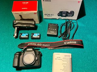 Cámara Canon EOS 6D Mark II Negra