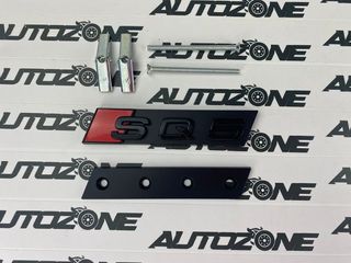 Emblema SQ5 negro para parrilla de Audi