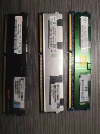 3 Memorias RAM 8 GB 16GB
