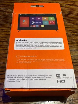 MX10 F2 Android TV Stick 4K