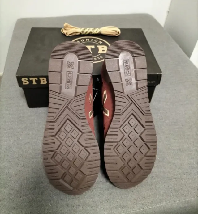 Zapatillas Munich Marrones/Rojas Talla 40