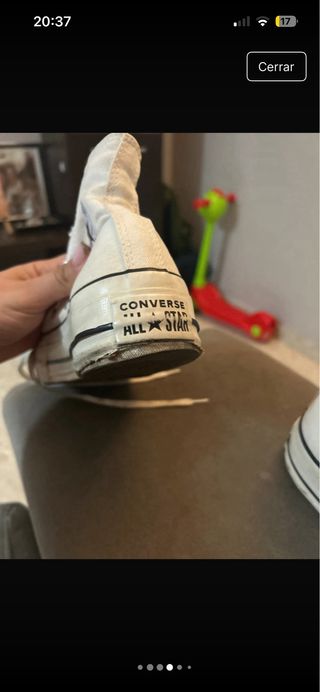 Zapatillas Converse plataforma blancas