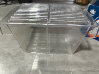 Pecera curva con mesa