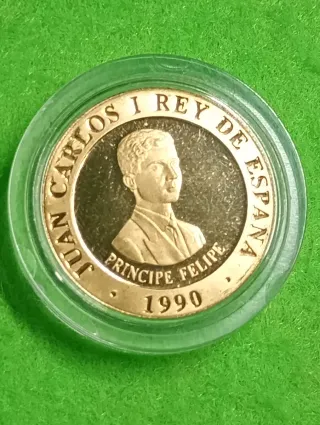 Oro. 999 Moneda 10000 PTAS Barcelona 92 Olimpiada