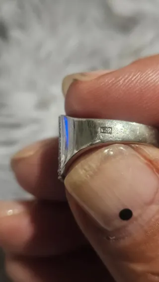 Anillo Plata y Circonitas Talla 14