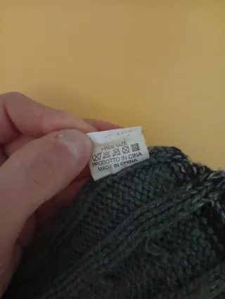 Berretto Charro Grigio e Nero