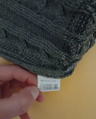 Berretto Charro Grigio e Nero