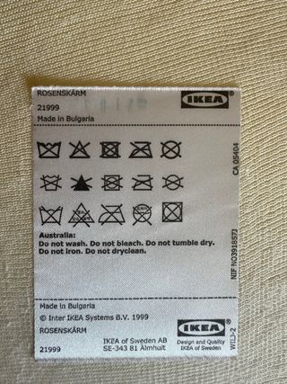 2 Almohadas Ergonómicas IKEA Blancas