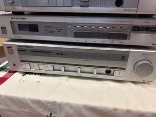 Equipo de Sonido Grundig con mueble