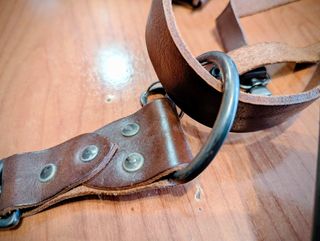 Arnés para Cámaras doble, cuero Nano de la Rosa