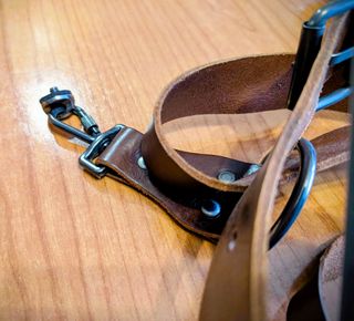 Arnés para Cámaras doble, cuero Nano de la Rosa