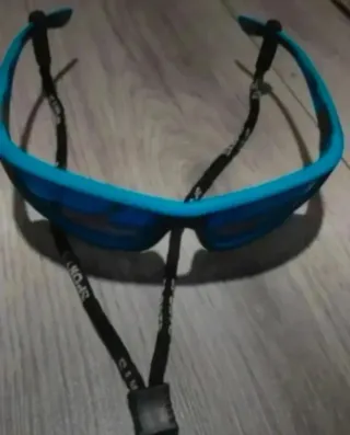 Gafas de Sol Deportivas Unisex Azules +Correa Azul