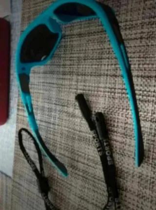 Gafas de Sol Deportivas Unisex Azules +Correa Azul